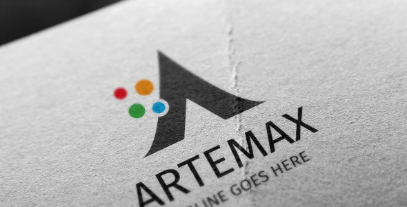 Шаблон логотипа на тему графика