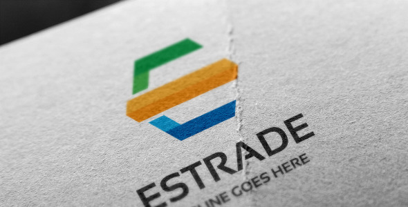 Шаблон логотипа на тему графика