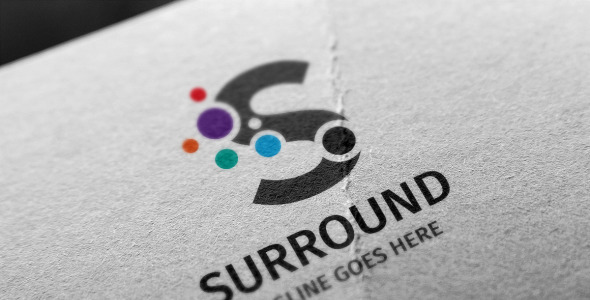 Шаблон логотипа на тему графика