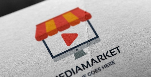 Шаблон логотипа на тему графика