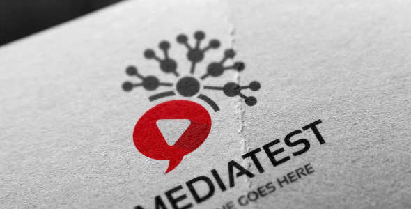 Шаблон логотипа на тему графика