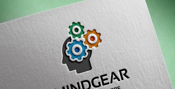 Шаблон логотипа на тему графика