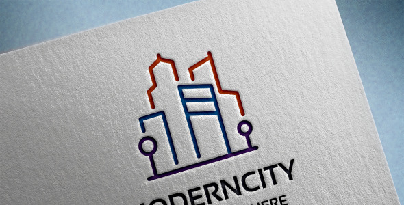 Шаблон логотипа на тему графика