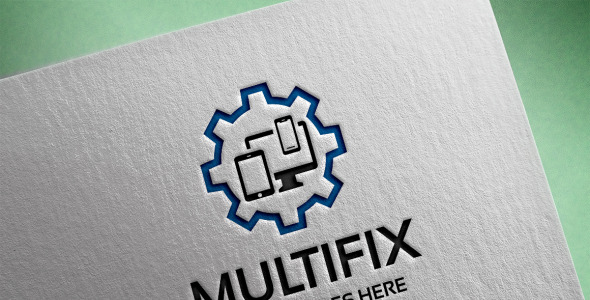 Шаблон логотипа на тему графика