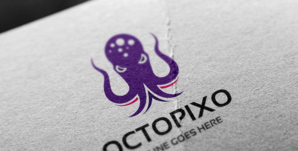 Шаблон логотипа на тему графика