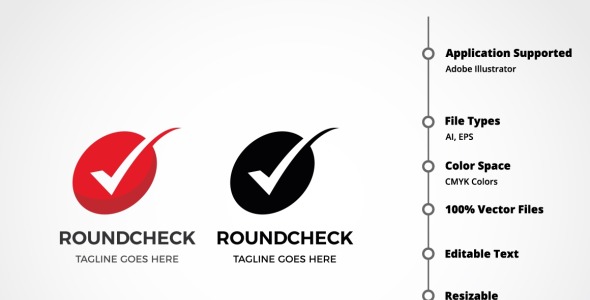 Шаблон логотипа на тему графика