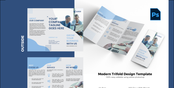 PSD шаблон на тему графика