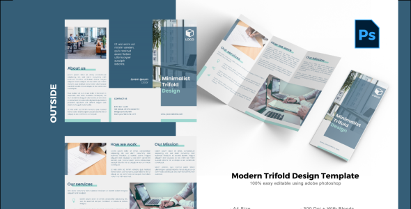 PSD шаблон на тему графика