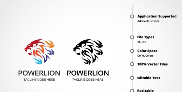 Шаблон логотипа на тему графика