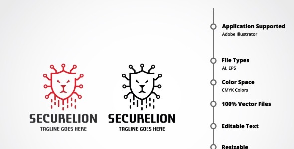 Шаблон логотипа на тему графика