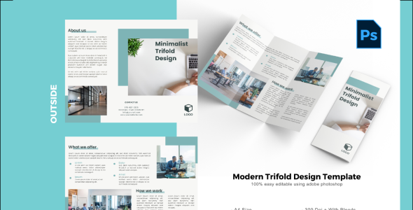 PSD шаблон на тему графика