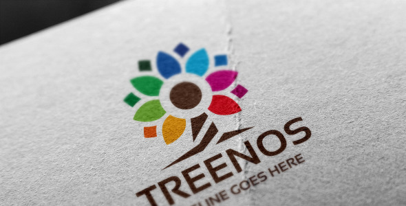 Шаблон логотипа на тему графика