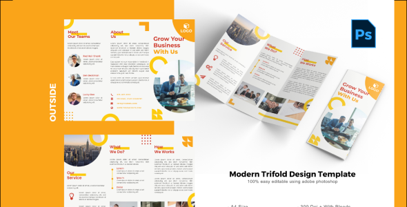 PSD шаблон на тему графика