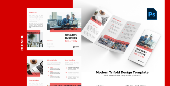 PSD шаблон на тему графика