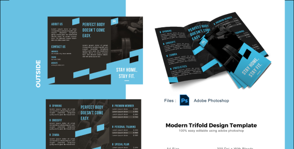 PSD шаблон на тему графика