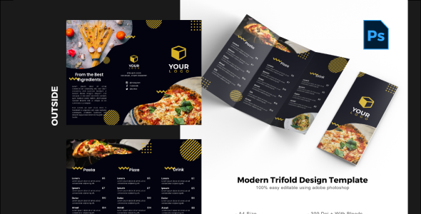 PSD шаблон на тему графика