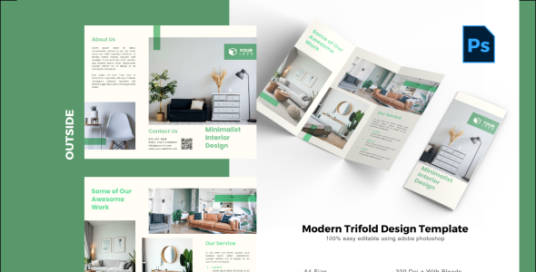 PSD шаблон на тему графика