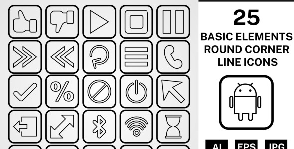 Набор иконок на тему data