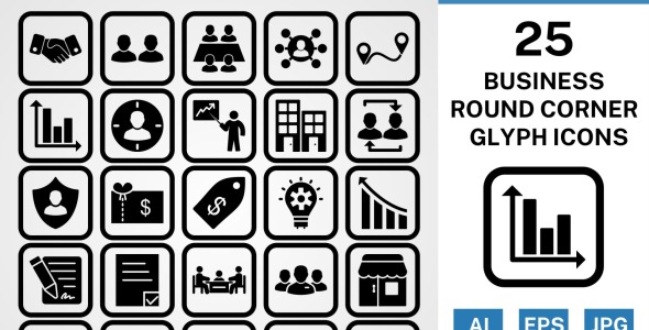 Набор иконок на тему business