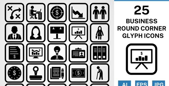 Набор иконок на тему business