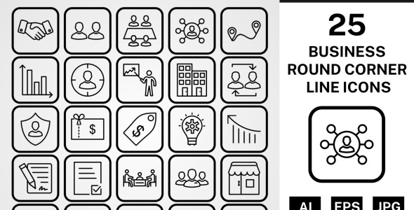 Набор иконок на тему business