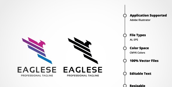 Шаблон логотипа на тему графика