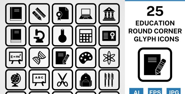 Набор иконок на тему science