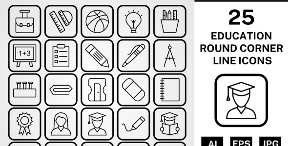 Набор иконок на тему science