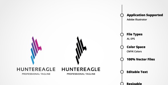 Шаблон логотипа на тему графика