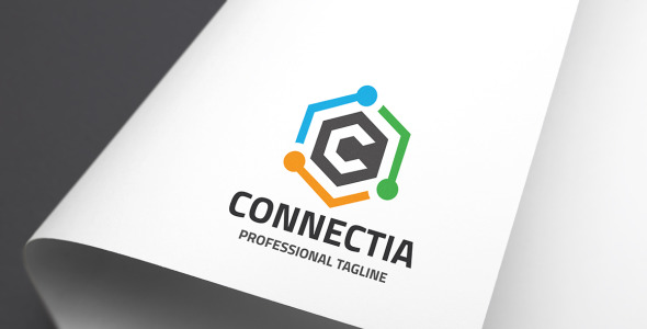 Шаблон логотипа на тему графика