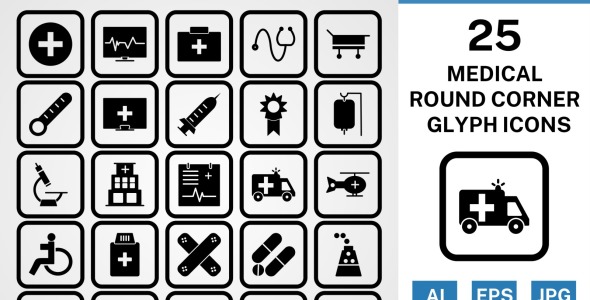 Набор иконок на тему medical