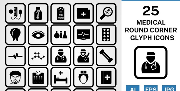 Набор иконок на тему medical