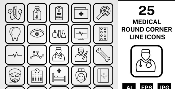 Набор иконок на тему medical