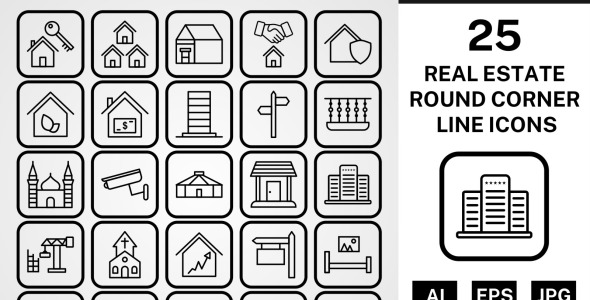 Набор иконок на тему city