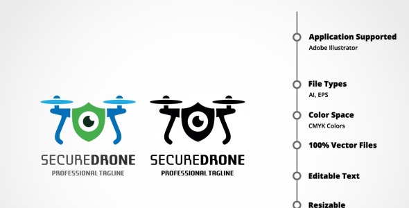 Шаблон логотипа на тему графика