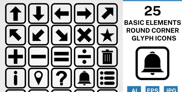 Набор иконок на тему data