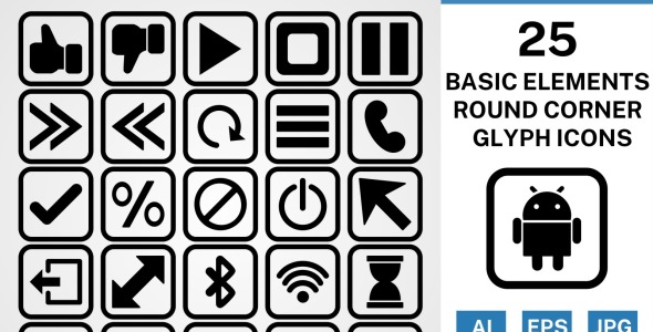 Набор иконок на тему data