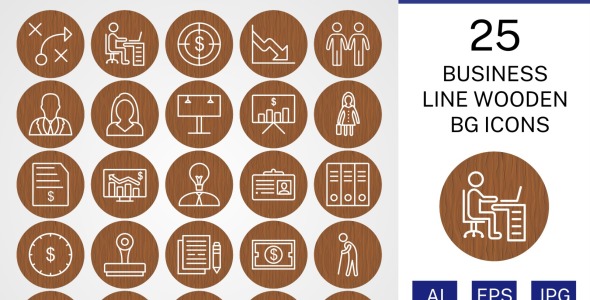 Набор иконок на тему business