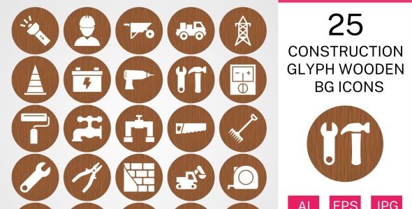 Набор иконок на тему industrial