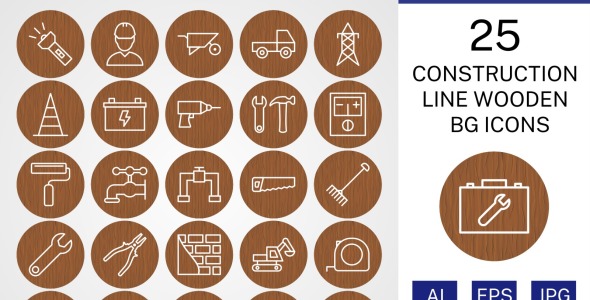 Набор иконок на тему industrial