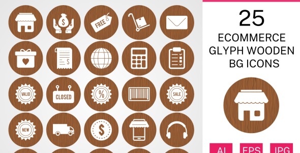 Набор иконок на тему shopping