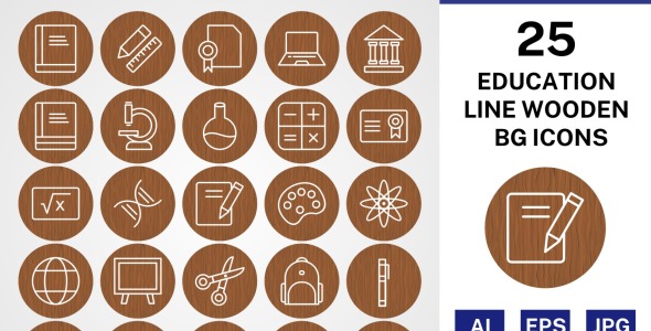 Набор иконок на тему science