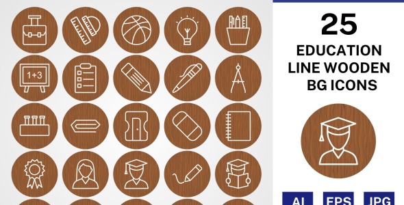 Набор иконок на тему science
