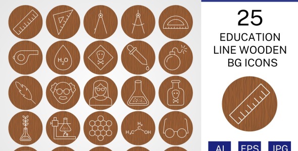 Набор иконок на тему science