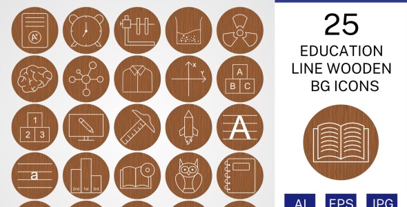 Набор иконок на тему science