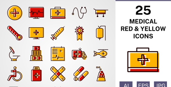 Набор иконок на тему medical