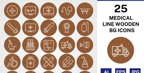 Набор иконок на тему medical