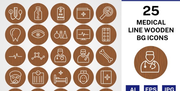 Набор иконок на тему medical