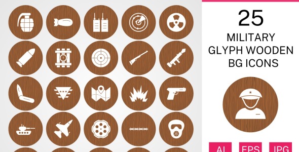 Набор иконок на тему military