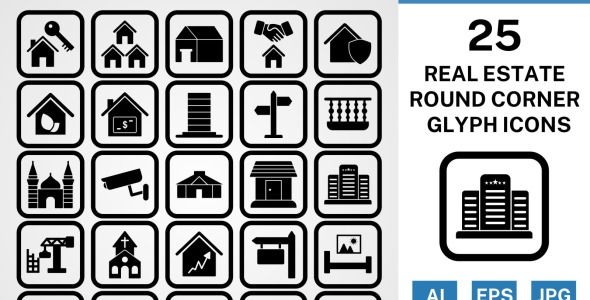 Набор иконок на тему city